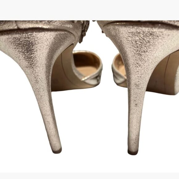 International Concepts Inc. Karlay d'Orsay Metallic Gold Pointy Pumps  EUC 8.5US - Picture 14 of 15